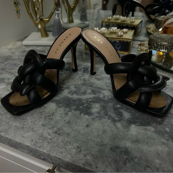 Coach stiletto sandals sz. 6.5 - Picture 4 of 10
